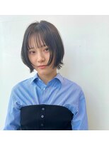 バディヘア ルーツ(BUDDY HAIR ROOTS) ボブウルフ/ナチュラルレイヤー/ブラウンカラー/上前津/栄