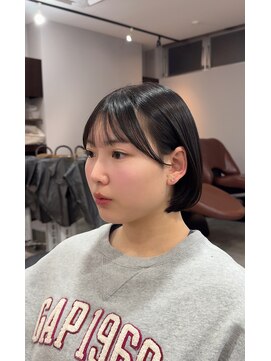 ビュー フクオカ(VIEW FUKUOKA) 耳にかけても可愛い顔周りカット×ミニボブ