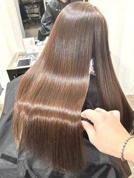 マーシュ(marshu) 髪質改善カラー/ヘーゼルベージュ/艶カラー/神崎