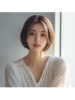 e.m.a プレミアムビューティーサロン 栄駅店(e.m.a PREMIUM BEAUTY SALON)&nbsp;ボブ/イメチェン/外ハネボブ/美髪/ワイドバング/髪型