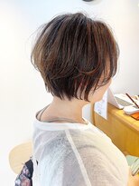 モリオ フロム ロンドン 成増店&nbsp;【morio成増 セリザワ】ショートボブ ワンカールパーマ