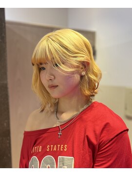 モナルダ(Monarda) 10代20代30代/韓国風ハイトーン/ダブルカラー【岡山】