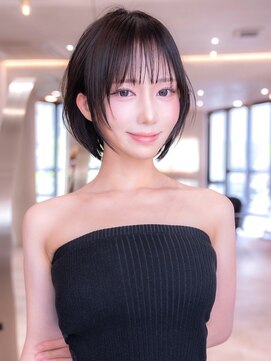 メゾンバイハバナ(maison by HAVANA) 20代30代大人かわいい暗めカラー韓国レイヤーボブ