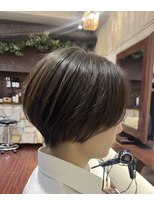 ヘアリゾート粋 ドゥオ 新宿南口店(dua)&nbsp;オリーブグレージュショートカット