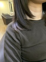 カールム(carlm)&nbsp;レイヤーカット/顔周りレイヤー/暗髪/ダークカラー/髪質改善