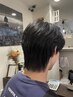 カット+ダウンパーマ (シャンプー込み)