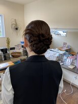 リミットヘアー 大在店(Remit hair)&nbsp;〈山本〉タイトアレンジ