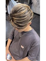 ヘア フラッグ 西葛西店(hair flag)&nbsp;メンズバレイヤージュで立体感のあるスタイルに