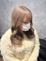 ルル(Lulu) レイヤーミルクティーベージュカラー