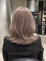 エノア 青山(ENORE)&nbsp;ミルクティーグレージュ ケアブリーチ透明感ハイトーン