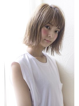 アンアミ オモテサンドウ(Un ami omotesando) 【Un ami】《増永剛大》小顔に見せる、カジュアルボブ☆