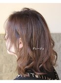 やわらかふんわりグレージュ