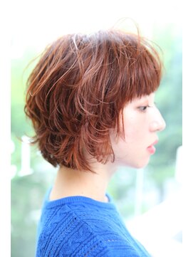 アエレ(Aere) 【Aere池袋】ショートボブ×コーラル×エアリー☆小林正重