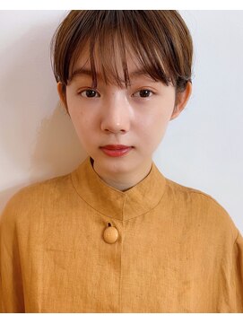 グッデイ ヘアー(GOOD DAY HAIR) 毛先パーマ　黒髪 シアーグレージュ　くすみベージュ