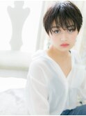 *CUORE柏*…くせ毛風ネイビーカラーのマニッシュショートb