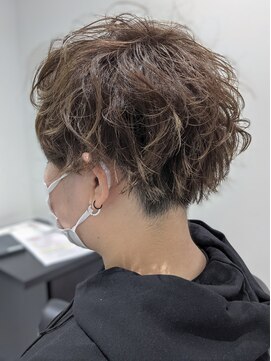 ジエクト 本店(The Ect) サマーカット×デザインパーマ×ハイライトカラー