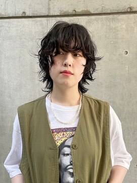 ヘアーデザイン アルエ(HAIR×design ARUE) ウルフパーマ/前髪パーマ/20代/30代/40代