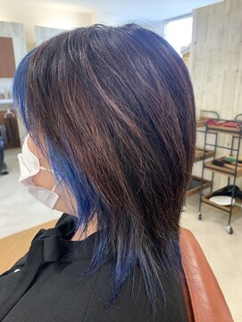 ヘアー グリース(hair GREASE) 夏イメージインナーカラー