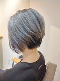 ブラック×ホワイトグレー