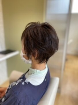 ヘアブロス 水戸店(hair BROS) ミセスショート/アースカラー/30代40代50代
