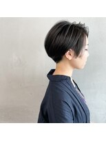 タグ(#tag)&nbsp;#骨格補正刈り上げショートボブ