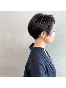 タグ(#tag) #骨格補正刈り上げショートボブ