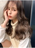 【Blanc】パールベージュ＿パールグレー＿韓国ロング