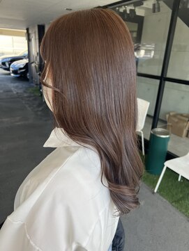 ヘアメイク ワイズビー(HAIR MAKE WISE Be.) 透明感ベージュカラー