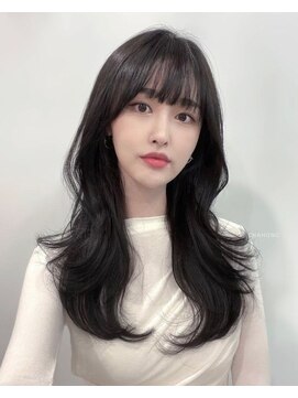 コア 梅田(Core) 髪質改善 艶髪 愛され 韓国風 前髪カット 小顔　梅田