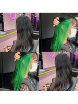 キジ(KIJI)&nbsp;★ヘンプグリーン×インナーカラー★詳細はブログまで