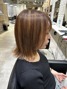 フリーラ 横浜(freera) 髪質改善サラサラプレミアムストレート大人ガーリー韓国ボブ横浜