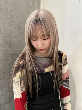 モニカ 栄店(MONIQA) 【アンブレラカラー】ブリーチデザインカラー