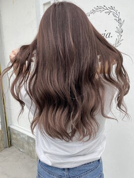 プルメリアドット(Plumeria.) ブラウン