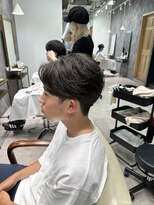 フォンド 津田沼(fond.)&nbsp;ダークアッシュ/アッシュブラック/カルマパーマ/ベリーショート