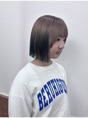 20代30代ダブルカラーブリーチ立体感グラデーション透明感