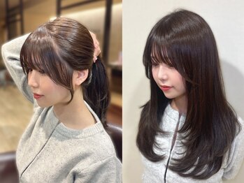 ミラートーク(MIRROR TALK)の写真/"小顔に見える顔周り"一人一人に合わせた似合わせカットは扱いやすさも抜群◎