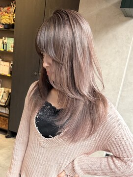 サニー 渋谷(SUNNY) レイヤー、レイヤーカット、バレイヤージュ、ハイライト、