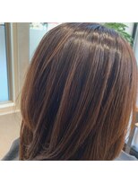 ビアンコ カーロ 戸越公園店(Bianco caro)&nbsp;細めハイライト×艶髪