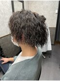 ツイストスパイラルパーマ ミディアム ツーブロック 葛西メンズ