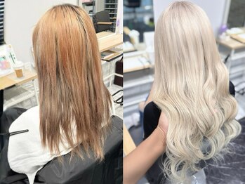 エクステ＆ダブルカラー専門店あるじゃんすー横浜店シールエクステ/ブリーチ/韓国