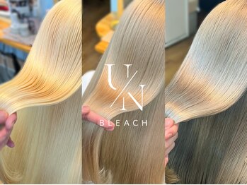 髪質改善 UN BLEACH インナーカラー＆ダブルカラー＆ハイライト