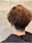 MEN'S HAIR/ブルーブラック/フェザーパーマ/千葉駅