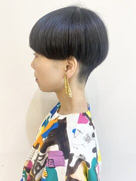 モリオ フロム ロンドン 成増店 【morio成増/一戸】大人可愛い刈り上げショート