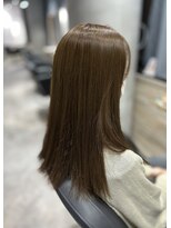 リーオオサカ(Lee Osaka)&nbsp;ブリーチなしカラー×アッシュグレー/かれん