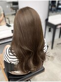 上品韓国ヘアオリーブベージュ