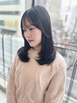 【宮川】ミディアムレイヤースタイル