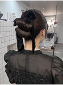 お呼ばれアレンジ