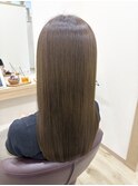 オリーブベージュ/オリーブグレージュ/ロング/髪質改善/新札幌