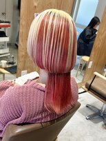ディードットログ 大和西大寺店(D.Log)&nbsp;マッシュウルフ、インナーカラー、大人ガーリー、個性派
