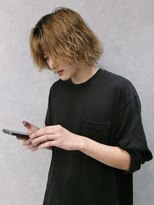 リオールバイニアウ(RE:ALL by Niau) メンズボブメンズミディアムスパイラルパーマニュアンスパーマ
